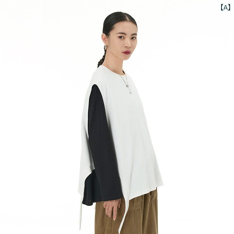 ベスト レディース 韓国風 オリジナル 羽織り 大きいサイズ ゆったり ルーズフィット 着痩せ スタイルアップ シンプル 無地 トップス 秋冬 トレンド コットン スウェット プルオーバー 日韓カジュアル