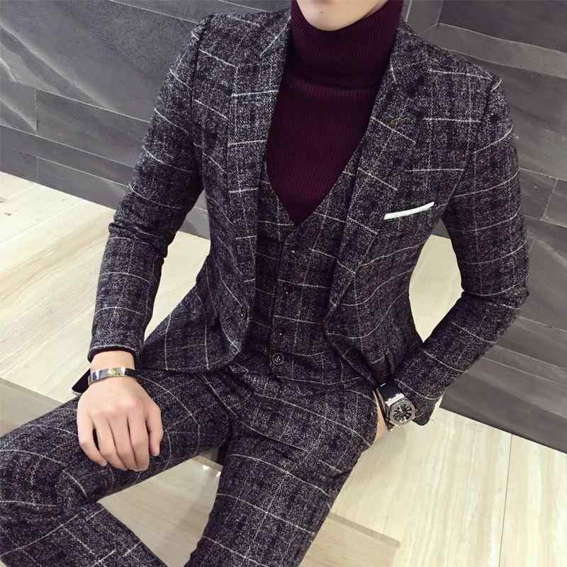 背広 成人男性用 スリー平和条約 セットアップ か細い相応う 韓国風 ブリティッシュ 心地よい 華燭の典 花むこ フォーマル 礼服 読み合わせる柄 テーラードジャケット 限りない付き添い人 商行為一こま 寄り合い