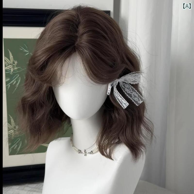 ウィッグ レディース ショートカール フルウィッグ 女性用 短髪 ふわふわヘア 前髪あり かわいい 自然な髪質 耐熱ファイバー イメチェン カジュアル 全顔対応 全頭かつら