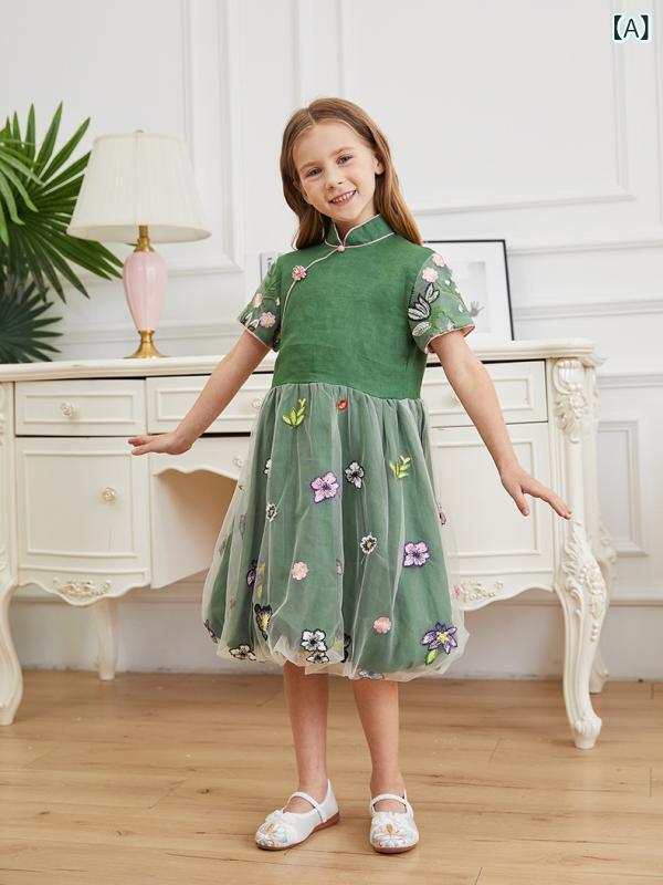 衣装 お召しもの 御姉さん キッズ 赤ちゃん服 瀬戸ものお召しもの 妃殿下 花柄 スピード競技 リネン 麻 緑であること パステル色の 普段使い走り お出かけ着 告げ知らせる会 春夏