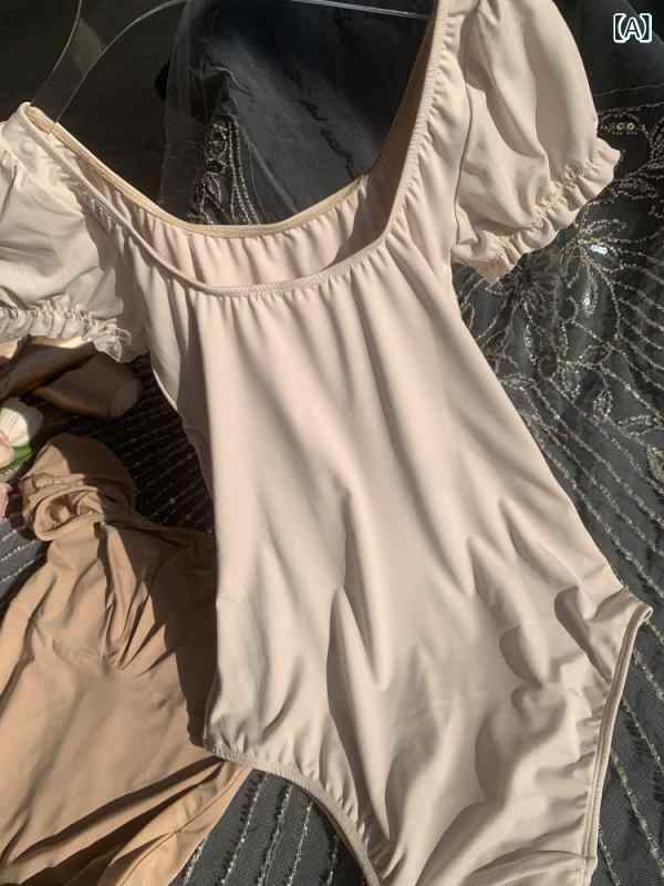 レオタード レディース 大人用 バレエ 体操 ダンス 中国舞踊 レッスン 練習 フィットネス ジム トレーニングウェア 発表会 伸縮性 通気性 再生繊維 ナイロン オールインワン