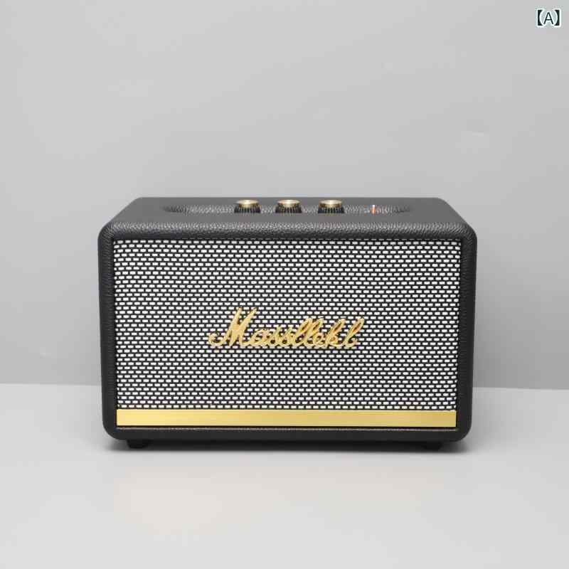 スピーカー模型 Marshall ダミー オブジェ 置物 書斎 リビング モデルルーム 店舗什器 ディスプレイ 撮影用 メタル レザー調 プラスチック製 ブラック ホワイト ダークブラウン インテリア装飾
