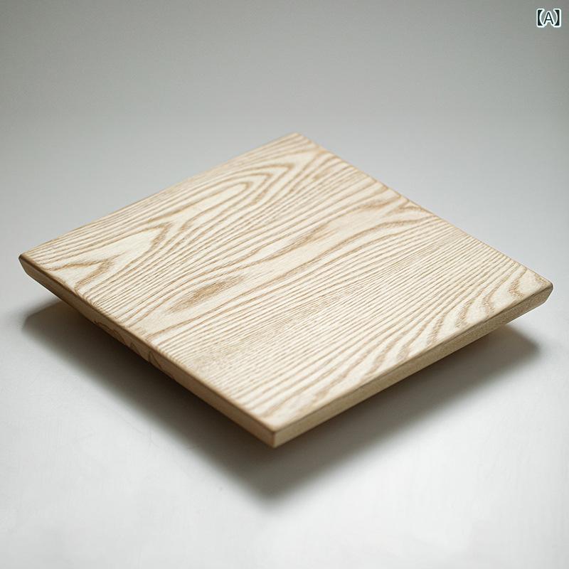茶盤 白・暾木 実木 炭焼き 手作り 小型 乾泡茶托盤 ポット受け 急須受け 原木 自然的 事務机 執務室 身寄り リビング 紅茶一時停止 分かりやすい 今めかしい 木製 パウダーコンパクト