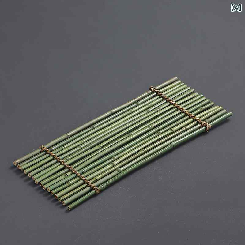 茶盤 手編み 竹製 生まれながら原料品 乾泡茶台 功夫茶道具 和風 和今めかしい 一皿分の料理 弥助皿 夕ご飯引っ敷き 緑であること系 おもてなし お客さん用