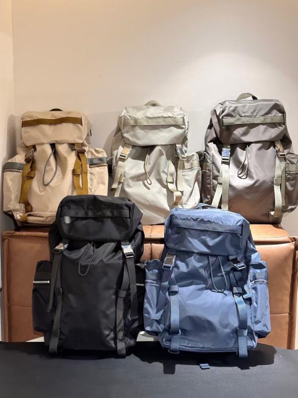 バックパック リュック 男女兼用 アウトドア 登山 大容量 24L 防水 ナイロン 軽量 旅行 カジュアル ビジネス 通勤 撥水 A4対応 20L 30L 無地｜Hanbok Home