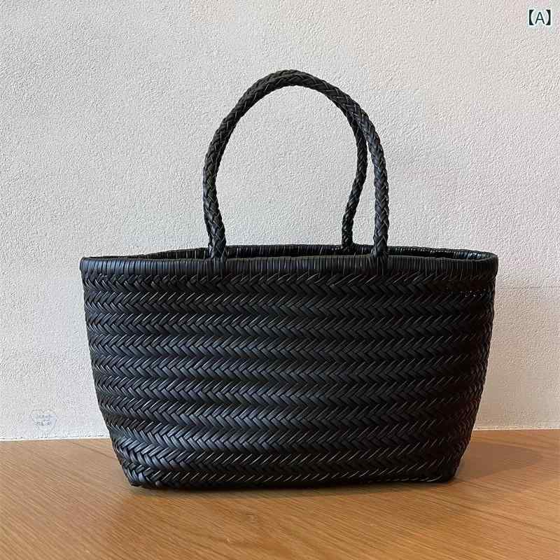 トートバッグ レディース 牛革 メッシュ かごバッグ 大容量 軽量 肩掛け 手提げ カバン カジュアル 通勤 A4対応 鞄|Hanbok Home