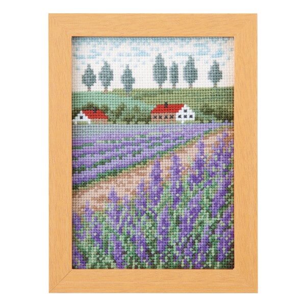 楽天市場】クロスステッチ 刺繍 キット 12ヶ月の小さな花風景 2月 梅と ...
