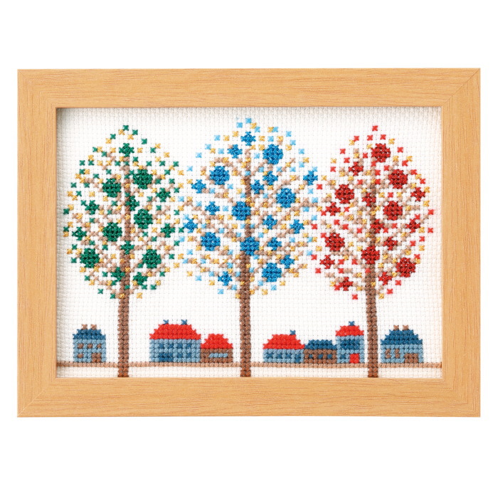 楽天市場】クロスステッチ キット クロスステッチの贈り物 クリスマス