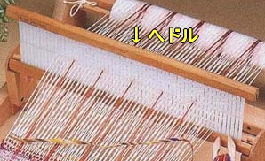 【楽天市場】織り機 ハマナカ オリヴィエ 40cm幅用 ヘドル 白木 織美絵 手織り機 hama 手芸の山久：手芸の山久
