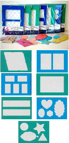 夏休み 築き上げる 紙すき パターン 草書紙草暖か味紙漉き使いみち漉き型7形態一揃え 夏休み 工作 一揃いの道具 洟垂れ手芸 アルテ 手芸の頂上久 Hotjobsafrica Org