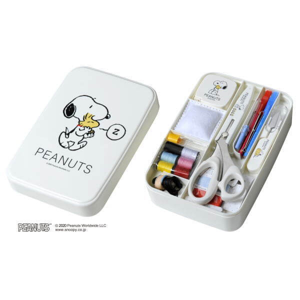 楽天市場】裁縫セット スヌーピー ソーイングセット コンパクトタイプ