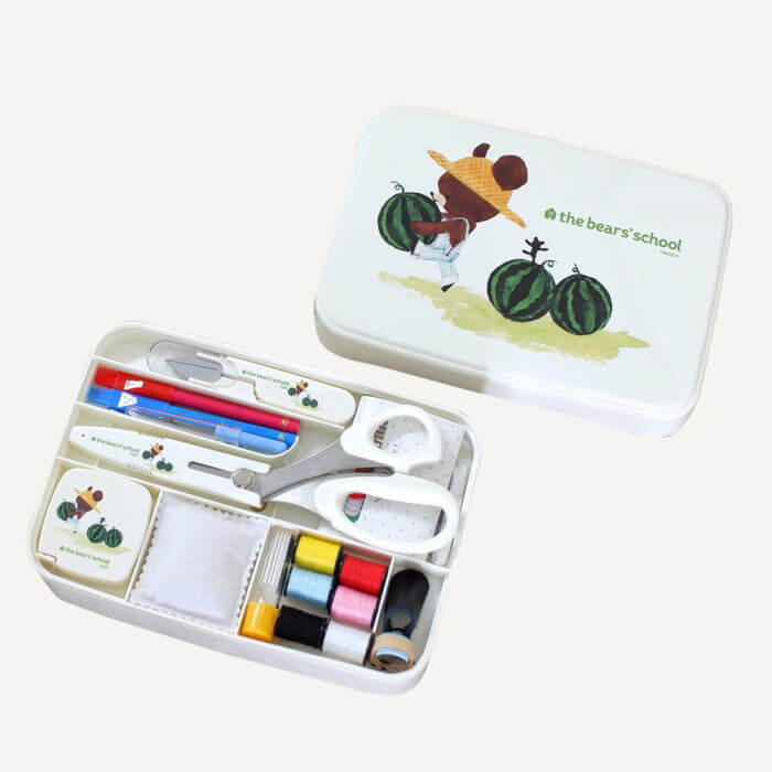 楽天市場】裁縫セット スヌーピー ソーイングセット ブリキ缶タイプ No