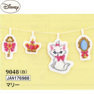 楽天市場 クロスステッチ キット マリー ガーランド 9048 ディズニークロス ステッチキット 手芸キット 刺しゅう オリムパス Olm 手芸の山久 手芸の山久