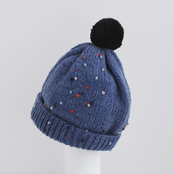 楽天市場】編み物 キット キッズのリボンニットキャップ 0W-2105