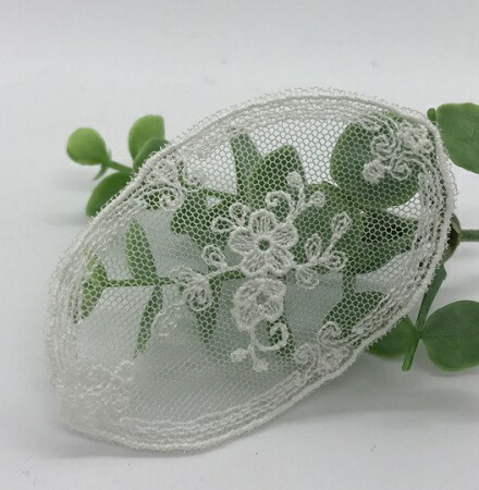 楽天市場】プチポワン刺繍 フラワー 約65mm×約40mm No.17608
