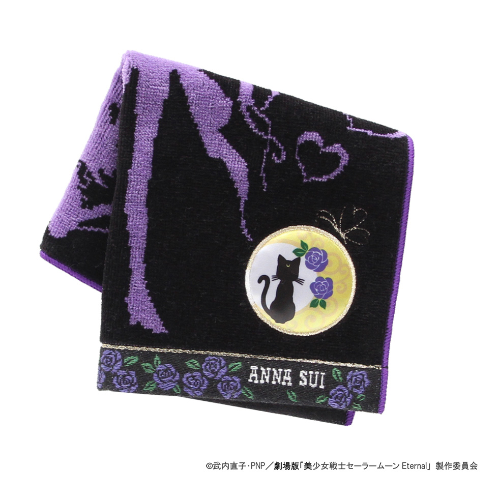 楽天市場 劇場版 美少女戦士セーラームーンeternal Anna Sui タオルハンカチ 0701 ブラック 楽ギフ 包装 ハンカチーフ ギャラリー