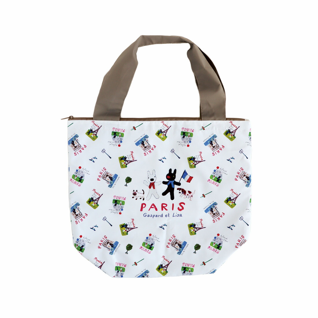 楽天市場】リサとガスパール エコバッグ L 凱旋門 【Gaspard et Lisa