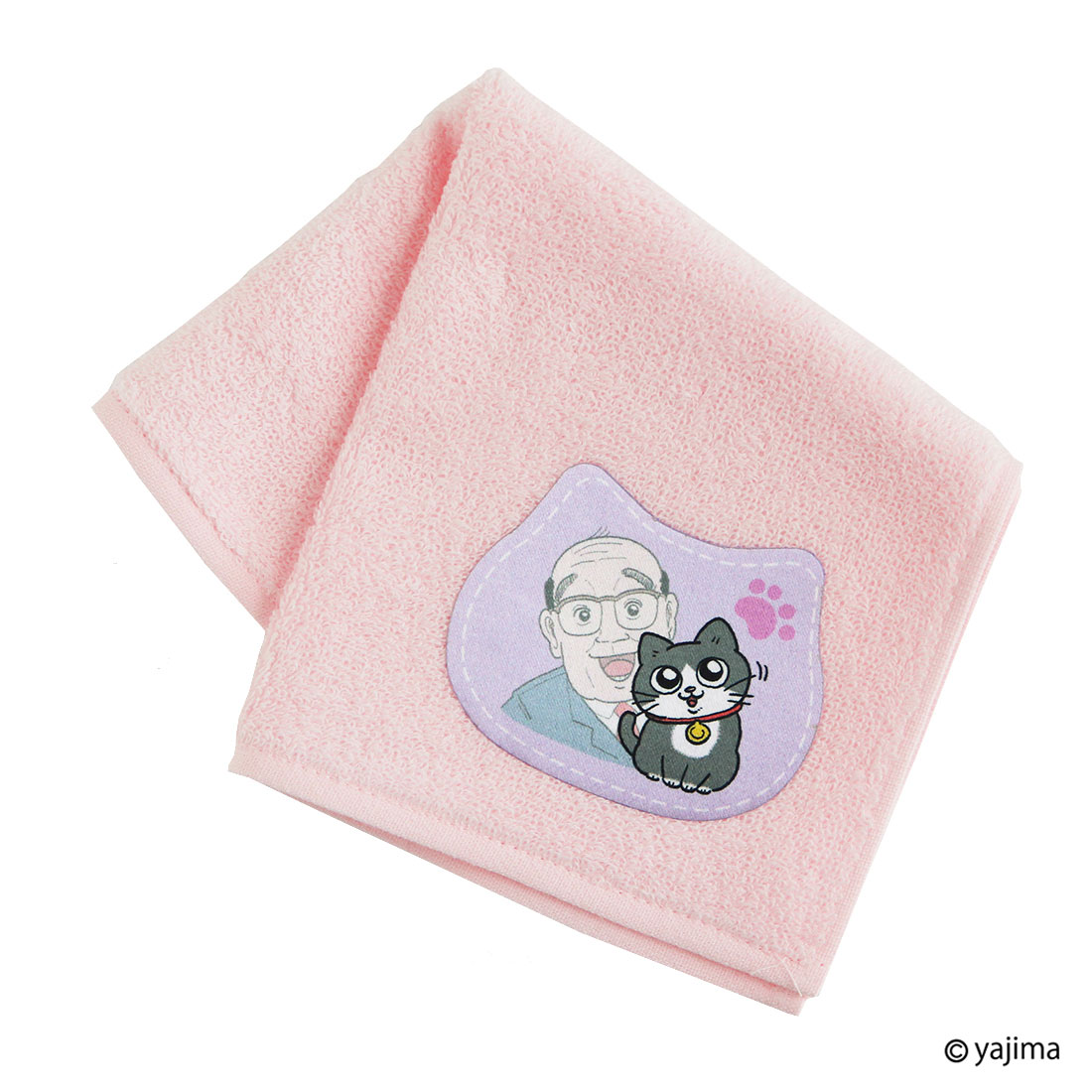 ピンク限定２枚✨猫ハンカチ ３つの願い✨ 楽天市場】ねこに転生したおじさん タオルハンカチ プンちゃん