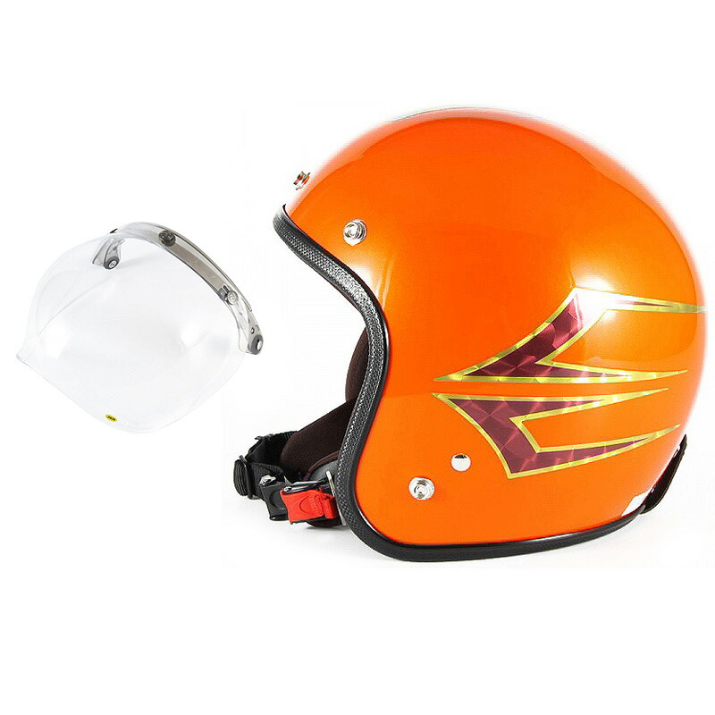 Guardy オレンジ ジェットヘルメット 楽天市場】ジャムテックジャパン 72JAM JCP-37Spindle スピンドル サン