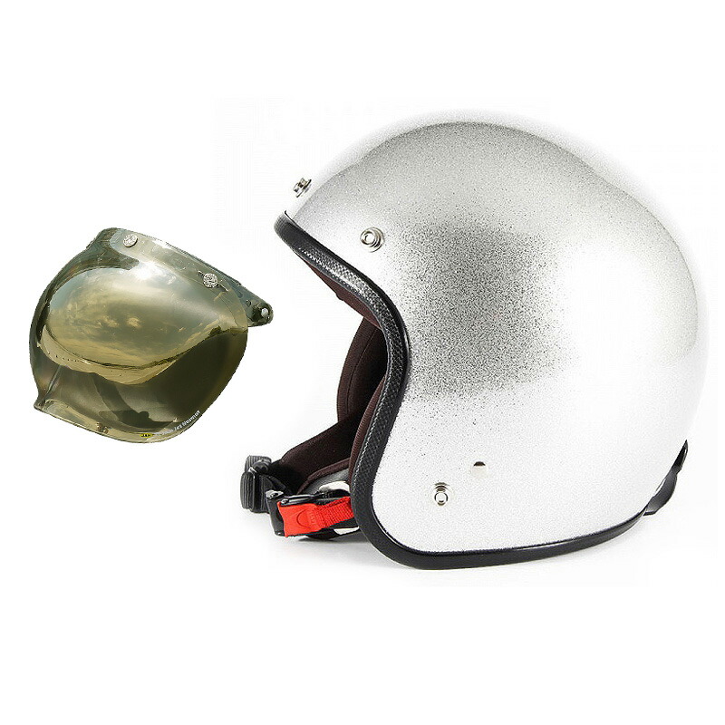 国内最安値！ ジャムテックジャパン 72JAM JPF-4LJP MONO ジェットヘルメット シルバーフレーク Lサイズ 60-62cm未満 メンズ  SG規格 全排気量対応 fucoa.cl