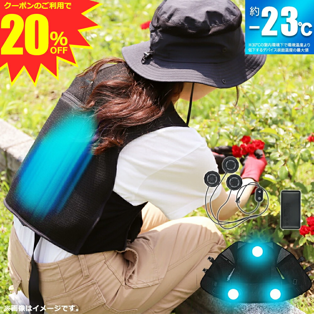 ペルチエ　クールベスト メッシュ素材 黒 107-5-01.jpg