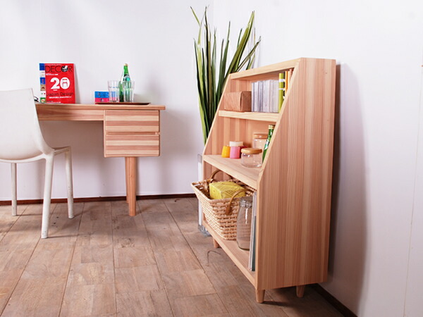 本棚 絵本棚 絵本ラック ブックスタンド キッズ 子供用 木製 無垢