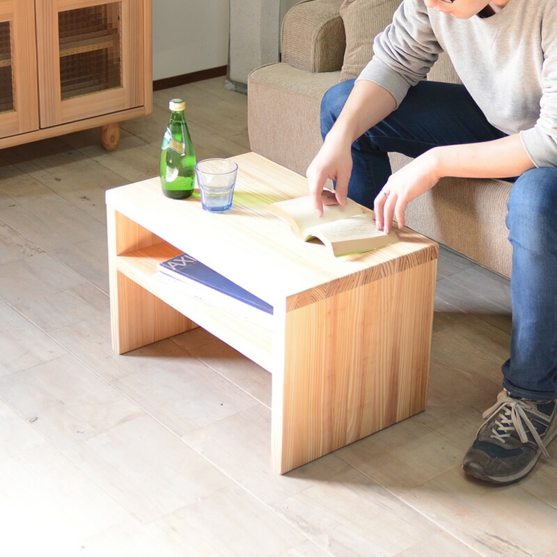 サイドテーブル ナイトテーブル テーブル おしゃれ 北欧 コーヒーテーブル ソファテーブル ラック 棚 サイドラック 杉 国産材 カフェ 木製 天然木 無垢 北欧 シンプル 大川家具 日本製 新居 コの字型 Enu サイドテーブル Onpointchiro Com