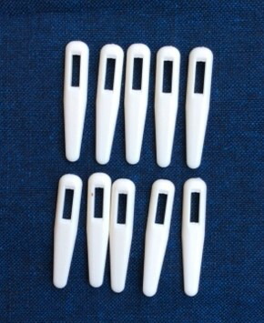 楽天市場】ささどめ 20個 長さ25x5mm 笹止め 笹こはぜ 和風留め