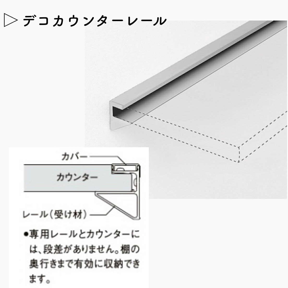 流行に 楽天市場 Lixil デコカウンター レールタイプ 長さ900mm 幅2mm Tostem リクシル トステム リフォーム Diy Diy 壁付け 棚 ウォールラック 飾り棚 壁掛けラック おしゃれ 神棚 ラック 収納 シェルフ 洗面所 木製 トイレ 壁面収納 ディスプレイ Hand