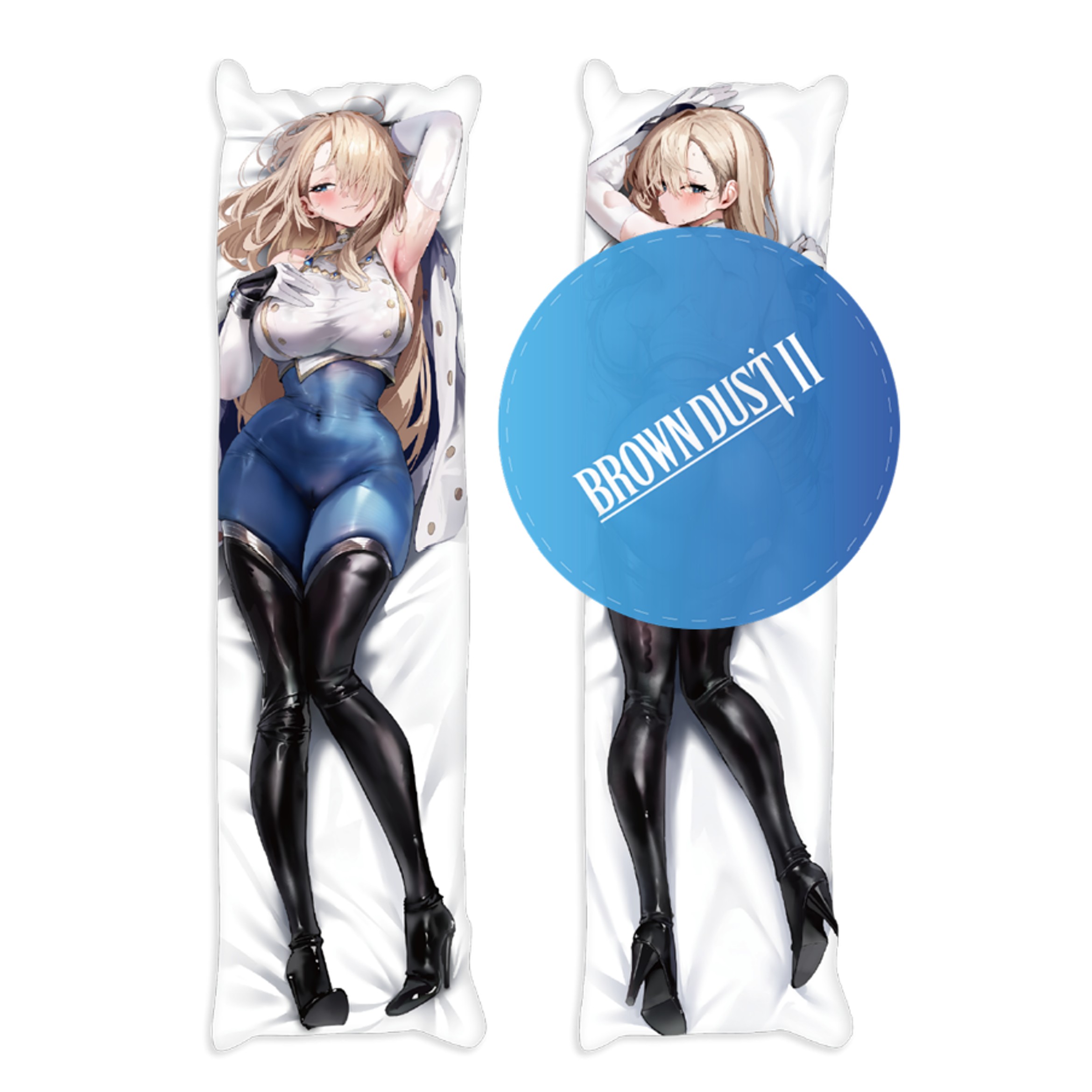 【新品 公式】ブラウンダスト2 ウィルヘルミナ 抱き枕カバー 2ND ANNIVERSARY 2周年記念 韓国限定 POP-UP 夏コミ C106 公式MD 韓国 GAMFS GAMEON DOBUDDY BROWNDUST2 ブラダス2
