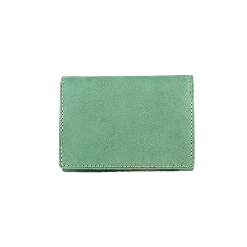 スノビスト（SNOBBIST）　駱駝革カードケース　GREEN