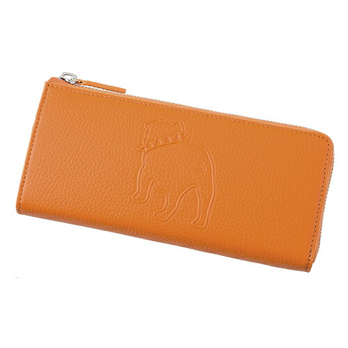 ジェイプレス（J.PRESS）　バックブル　ハニーセル　長財布　Ｌ字ラウンドファスナー　7386OR　オレンジ 19,008円