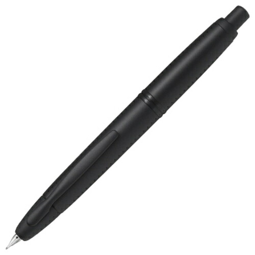 パイロット（PILOT）　キャップレス（Capless)　ノック式万年筆　FC－18SR－BM－F　細字　マットブラック
