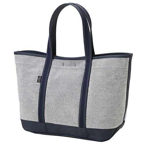 吉田カバン　ポーター（PORTER）　ボーイフレンドトートシャンブレー（BOYFRIEND　TOTE　CHAMBRAY）　トートバッグ（L）　877&minus;18539　ネイビー｜ハンズ（ＨＡＮＤＳ）店