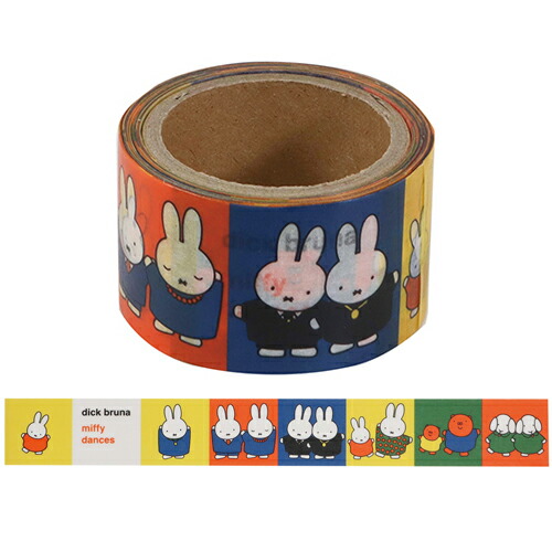 楽天市場】ミッフィー マスキングテープ vol.3 15mm x 5m クツワ