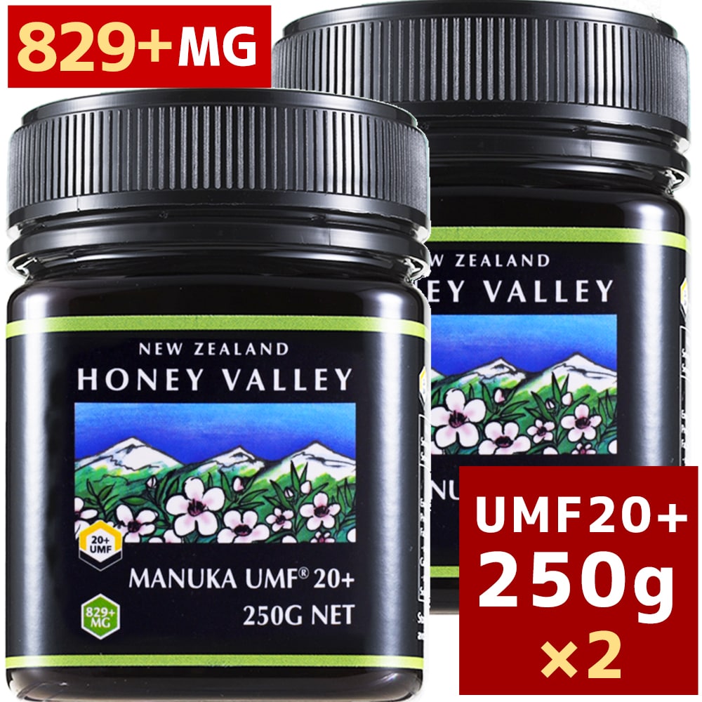 楽天市場 あす楽対応 マヌカハニー アクティブ マヌカハニー Umf 20 250g Mgo829以上 ２個セット 天然蜂蜜 はちみつ Hls Du Rcp スーパーフード 自然食品のハンズ