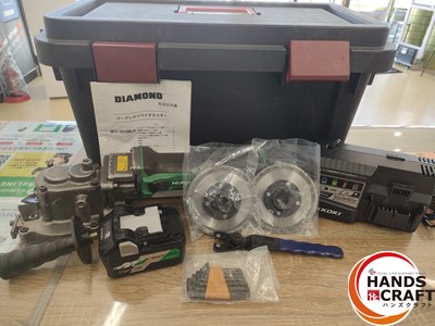 ■【中古】DIAMOND  HIKOKI DFC-2018BLH コードレスツライチカッター 蓄電池×1 申し受ける器付き添い人【ハンズクラフト宮崎新名爪店】
