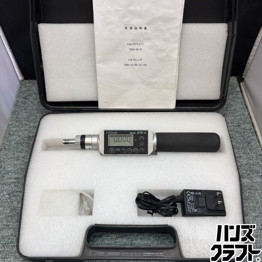 ◎【中古】 杉崎表示計器 DID-4 デジタルトルクドライバ CEDAR