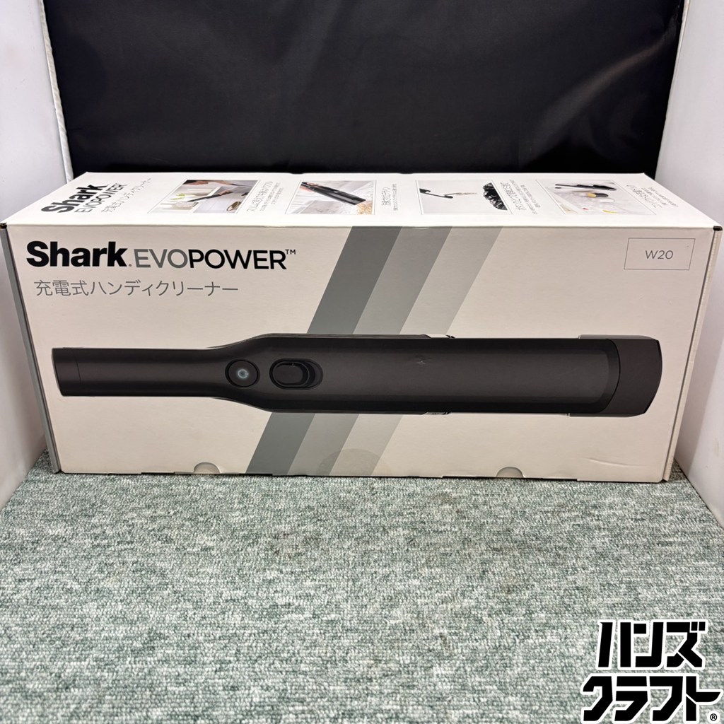 ◎【中古】 Shark EVOPOWER 申し受ける式ハンデ洗浄剤  W20 シャーク 洗い濯ぎ機 申し受ける式洗浄剤 【中古】 家電-掃除機・クリーナー-生活家電