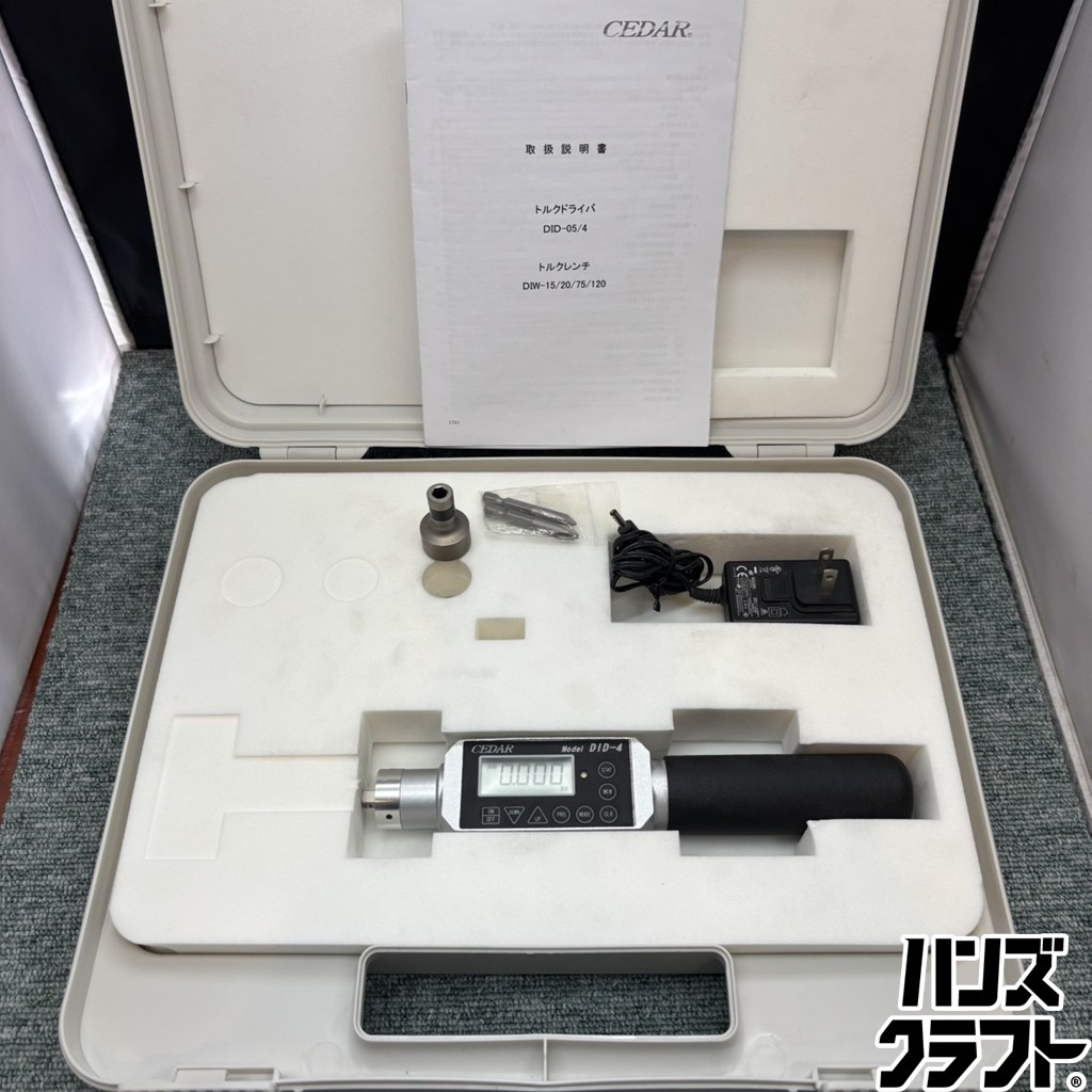 ◎【中古】 杉崎表示計器 DID-4 デジタルトルクドライバ CEDAR 2