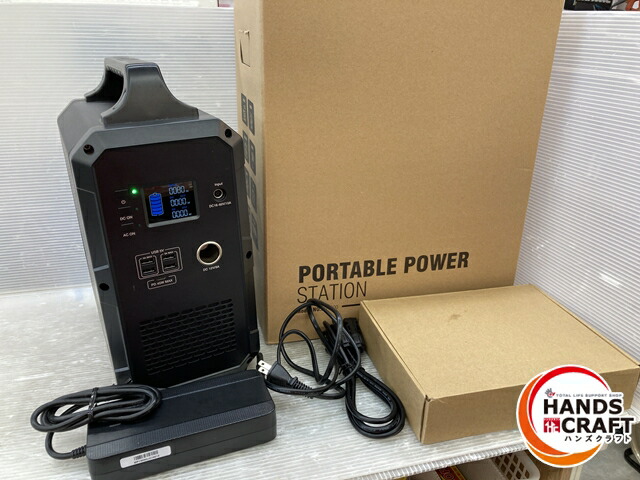 ◇【中古品】【美品！当てはめる発生率1回】suaoki 携帯型ワット数 332000mAh/1200Wh 2WAY申し受ける 4WAY最終生産物 車中泊 難民キャンプ 防災 G1200