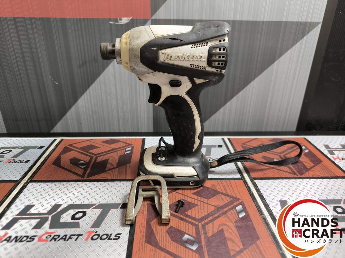▲【中古】マキタ makita TD132D 申し受ける式インパクトドライバ 14.4V 白いこと 白 本体のみ【ハンズクラフト飯塚店】【中古】