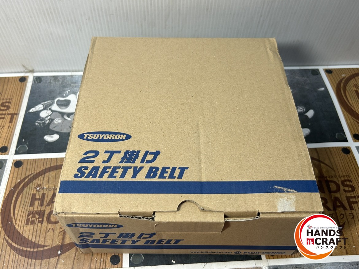 ◆【未使用品】藤井電工 ツヨロン TSUYORON 胴ベルト型 2丁掛け SAFETY BELT MFD-500L-10L 【新古品】【中古】