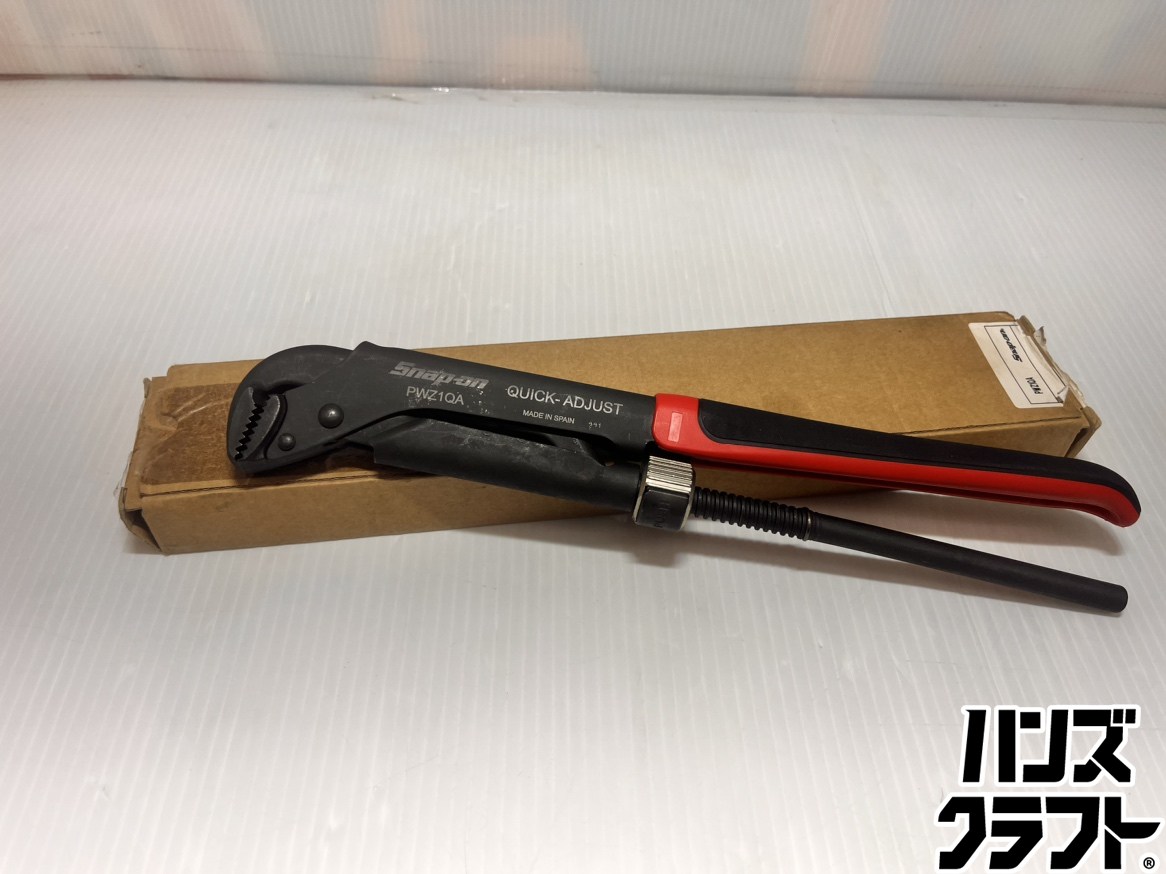 ★【未使用】スナップオン Snap-on クイックアジャストプライヤー PWZ1QA【新古品】【中古】