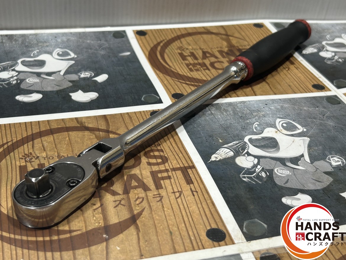 △△Snap-on スナップオン 3/8&quot;ラウンドヘッドラチェット FHNFD100 グリーン △△Snap-on スナップオン 3/8