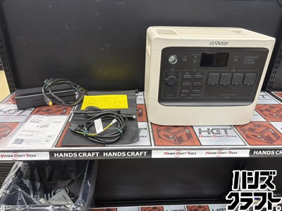 ■【中古美品】Victor BN-RF1100 携帯型ワット数 ACアダプター×1 葉巻きタバコソケット×1付 【ハンズクラフト宮崎新名爪店】