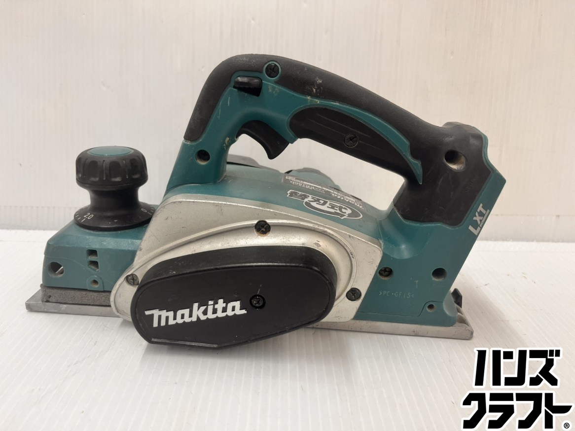 ★【中古】マキタ makita 82粍 申し受ける式カンナ KP180D 18V 替刃式 本体のみ 中古品