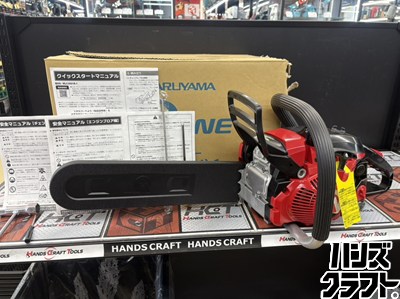 ■【中古】マルまっ盛り MLC3501R 発動機チェーンソー ※本体とガイドバーは分けて荷造りさせていただきます 【ハンズクラフト宮崎新名爪店】 電動工具本体-切断工具-花・ガーデン・DIY