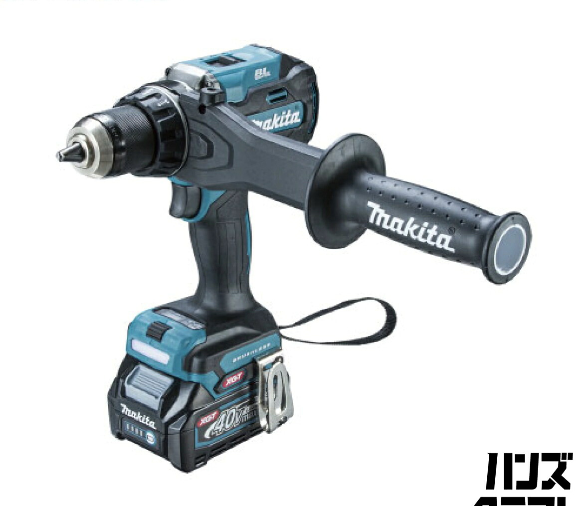 ▽【未使用】マキタ DF003GRDX 40Vmax 充電式ドライバドリル 40V 2.5Ah バッテリ2個、充電器付 　最大トルク180N・m