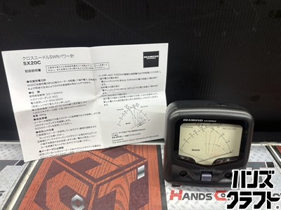 ■【動くこと未突きとめる】DIAMOND ANTENNA 金剛石空中線 SX20C はりつけ台針SWR力強さ計【ハンズクラフト宮崎新名爪店】